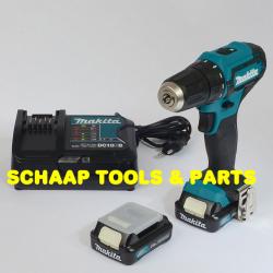 12 V Max Boor- en schroefmachine met snelspanboorhouder en 2x 2.0 Ah accu's in M-Box | DF333DSAJ